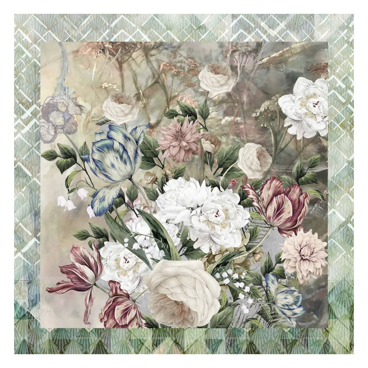 100% Silk Scarves 90 x 90 (20)