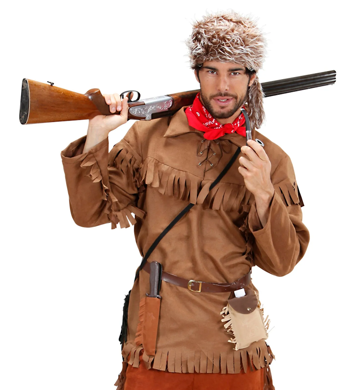 1800's Fur Trapper Costume Men's
