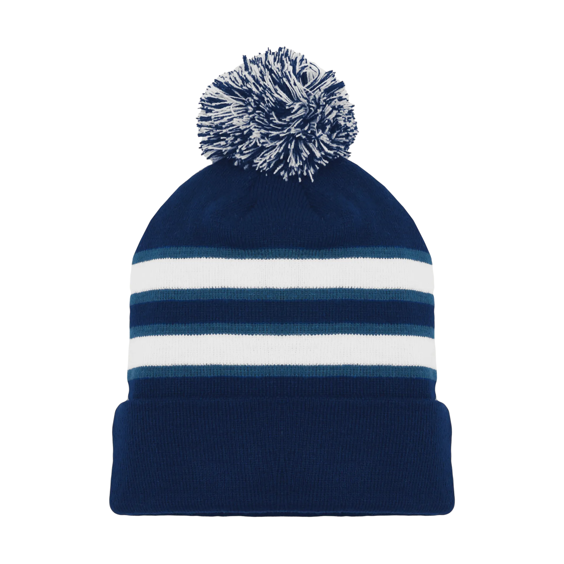 Athletic Knit (AK) A1830Y-595 Youth Winnipeg Navy Hockey Toque/Beanie