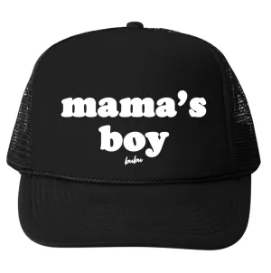Bubu - Baby/Toddler/Kids Trucker Hats - Mama's Boy in Black