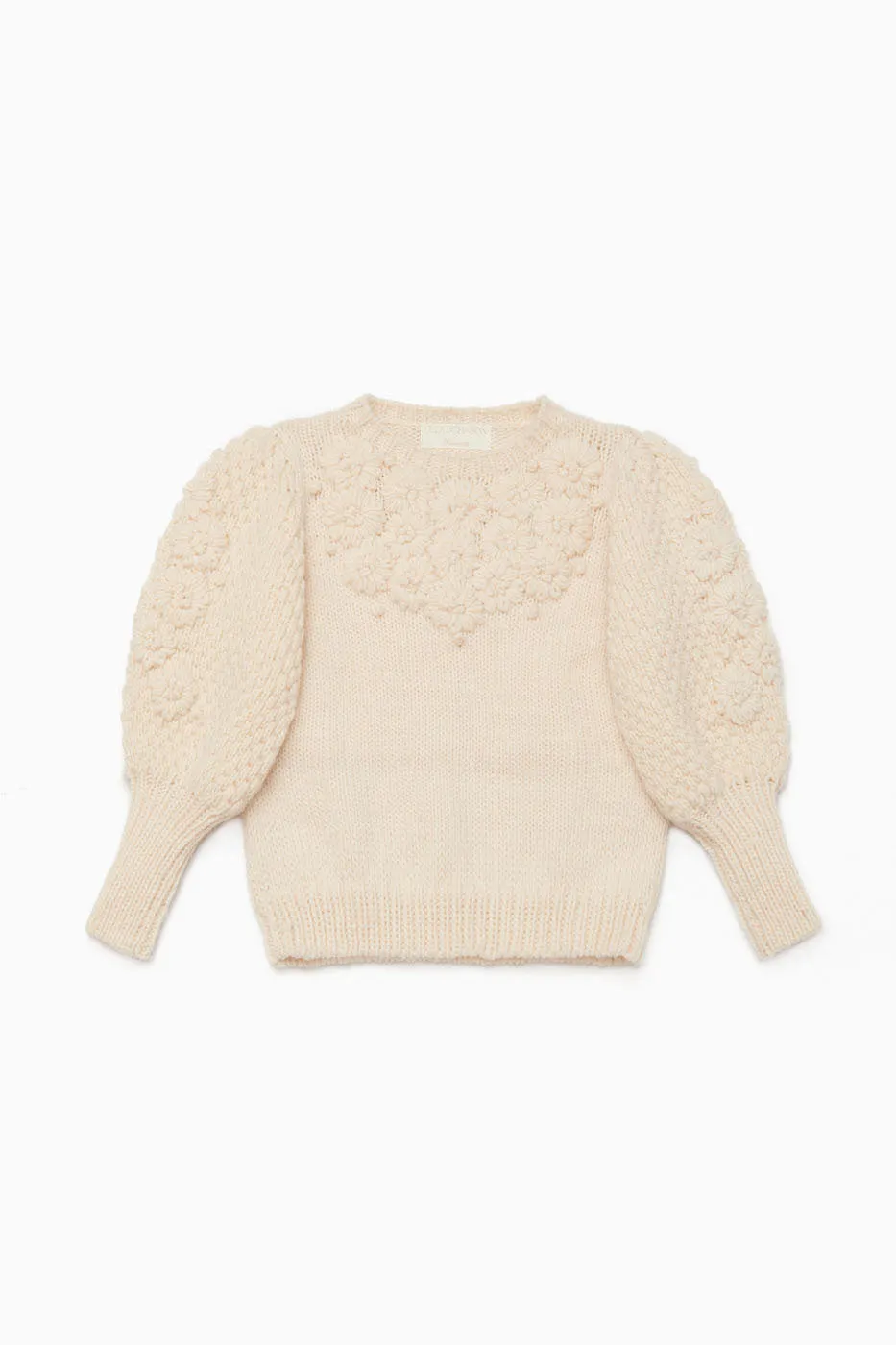Capri Girls Sweater - Cream
