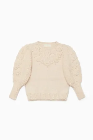 Capri Girls Sweater - Cream