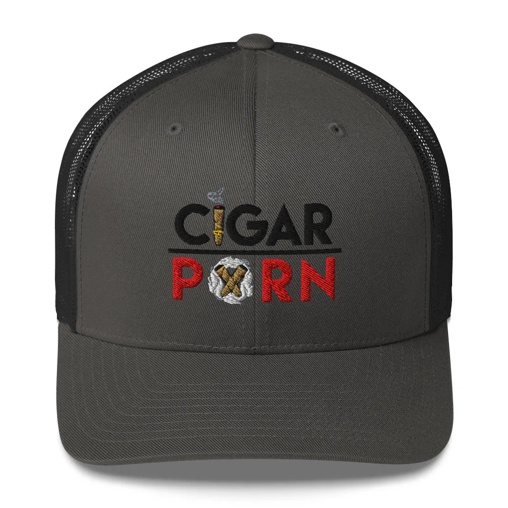 Cigar Pxrn Trucker Hats