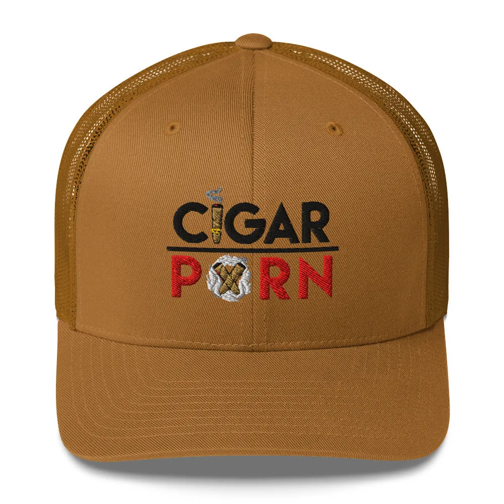 Cigar Pxrn Trucker Hats
