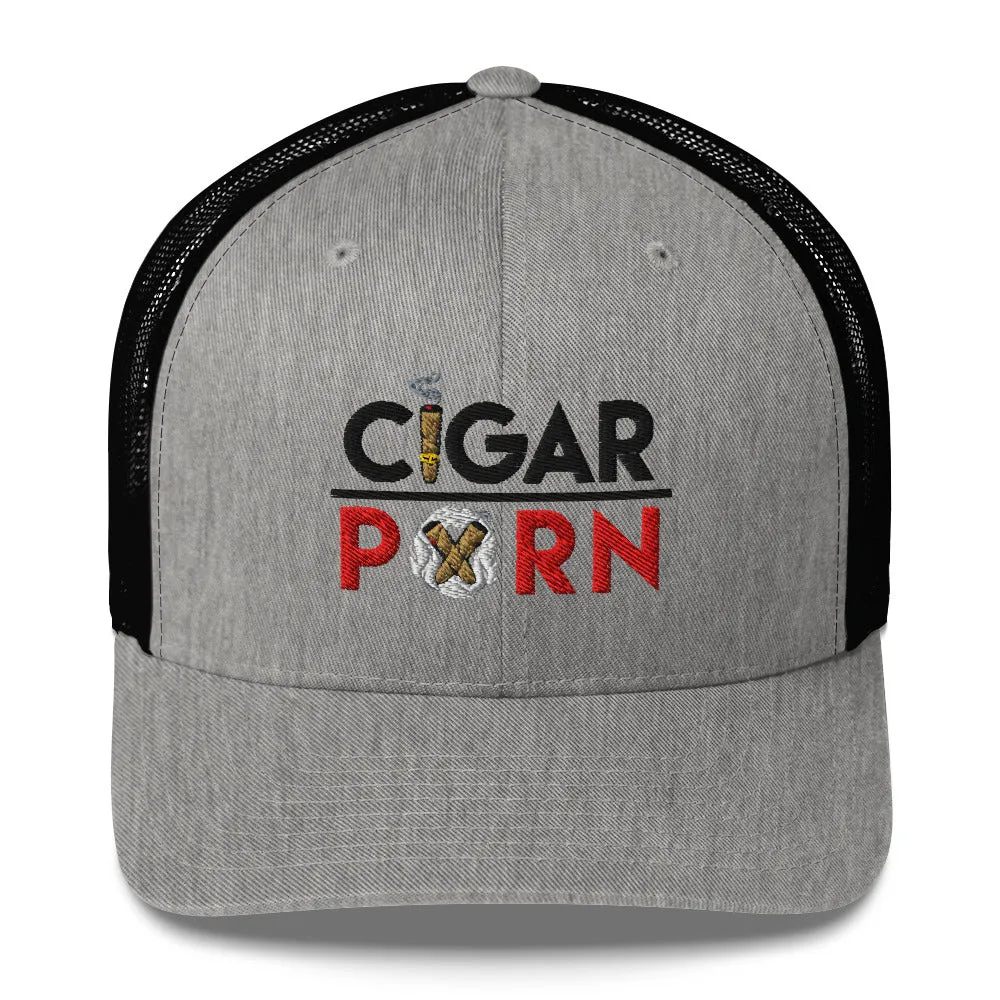 Cigar Pxrn Trucker Hats