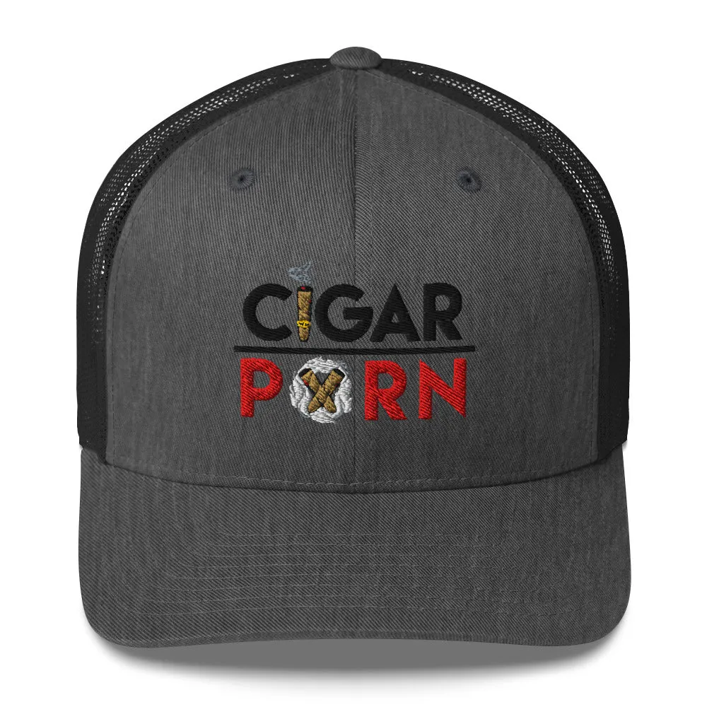 Cigar Pxrn Trucker Hats