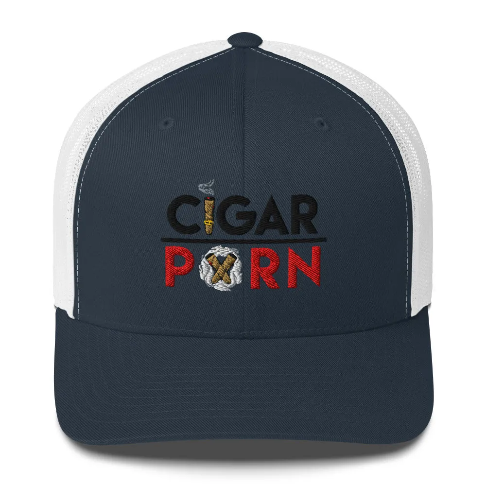 Cigar Pxrn Trucker Hats