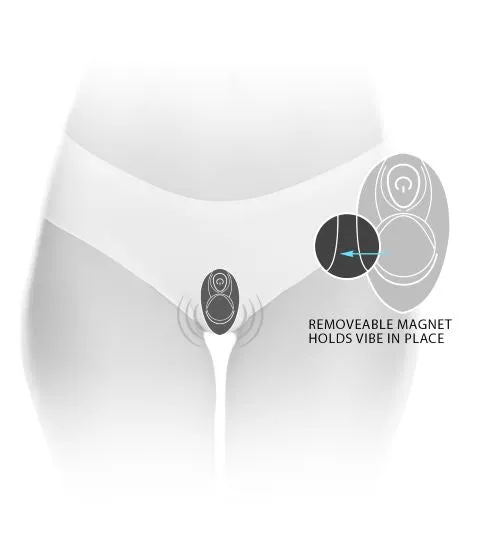 CLOUD 9 PANTY PLEASURES MAGNETIC PANTY VIBE TEAL