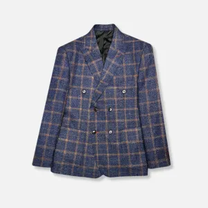 Darner Plaid Double Breasted Suit