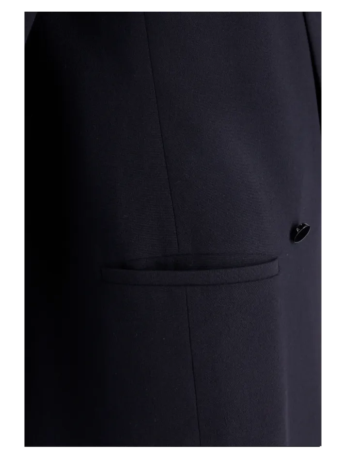 double-breasted blazer