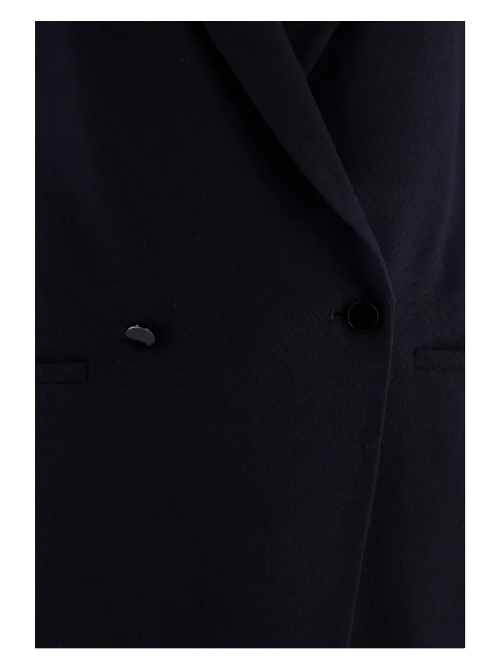 double-breasted blazer