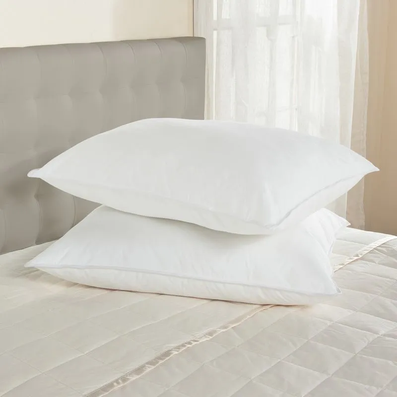 DOWNLITE 50/50 White Goose Down & Feather Pillow | Featured in Many Hotels
