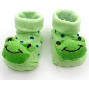 Free   Shipping Unisex Baby Anti Slip Novelty Cartoon  Cotton Socks