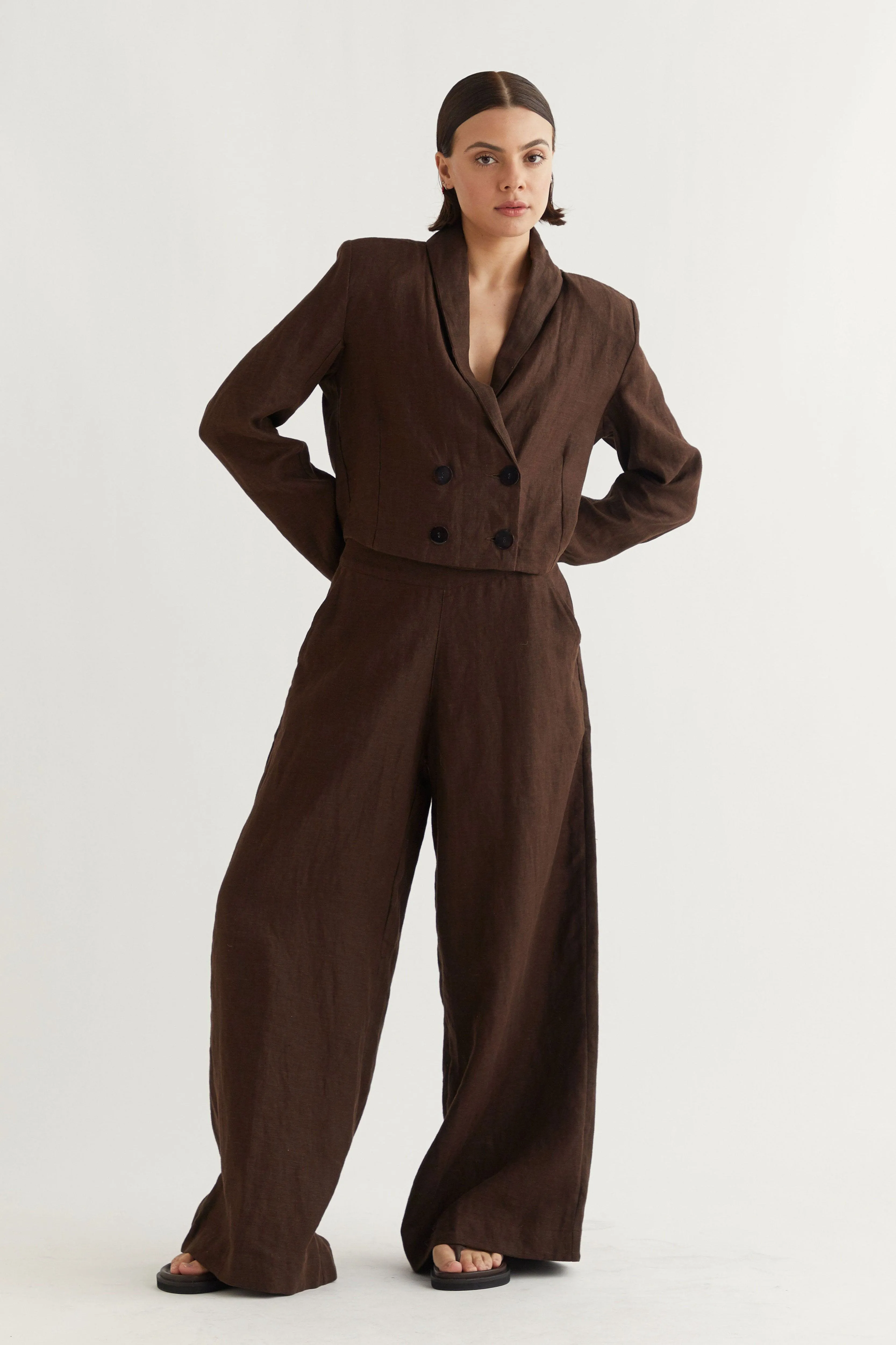 Gabriella Crop Blazer
