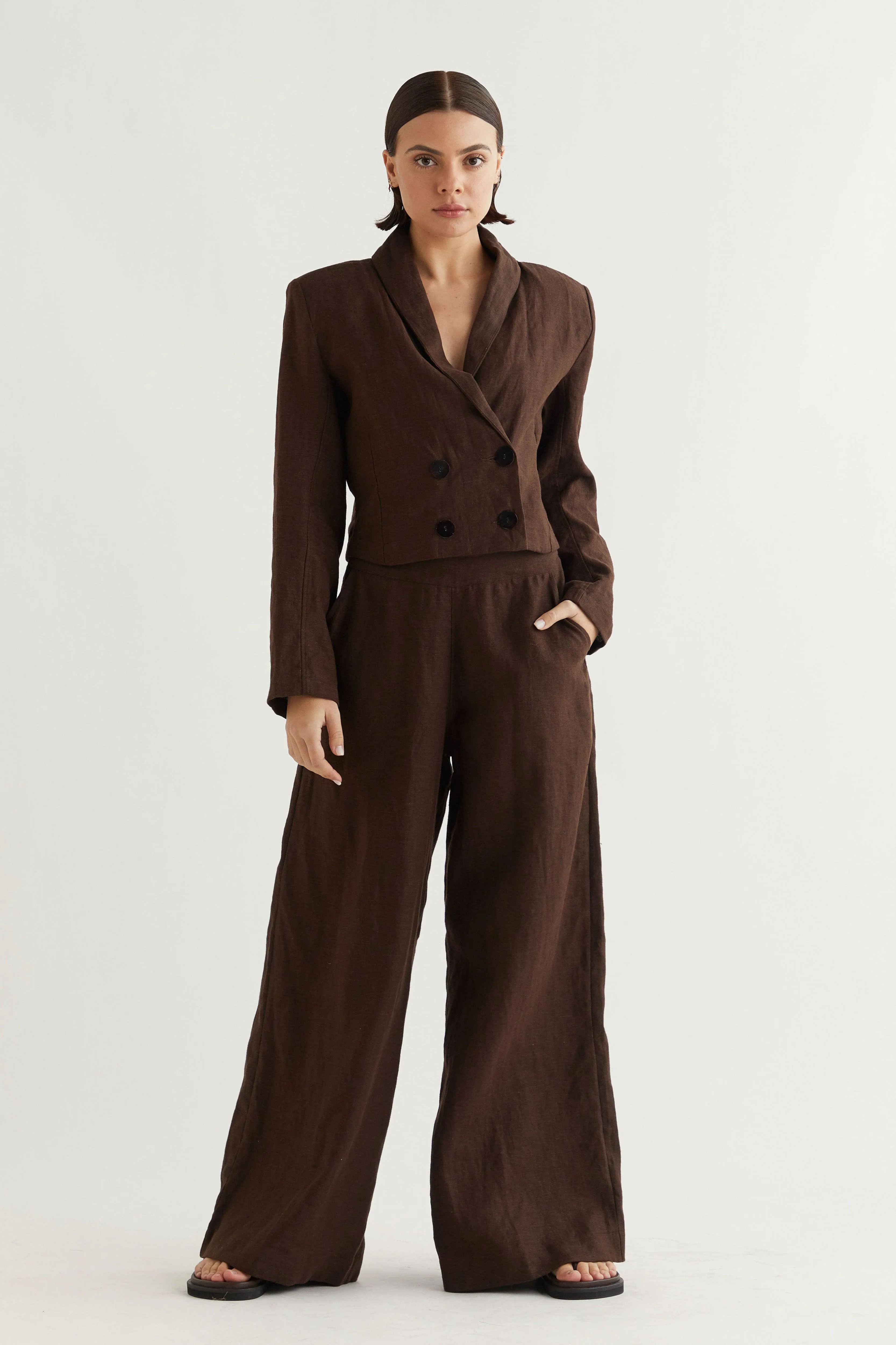 Gabriella Crop Blazer