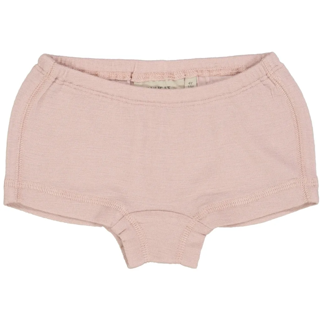 Girls Wool Panties - rose powder