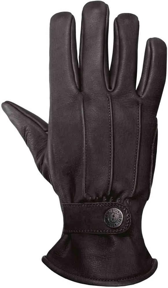 Grinder XTM John Doe Leather Gloves, Black
