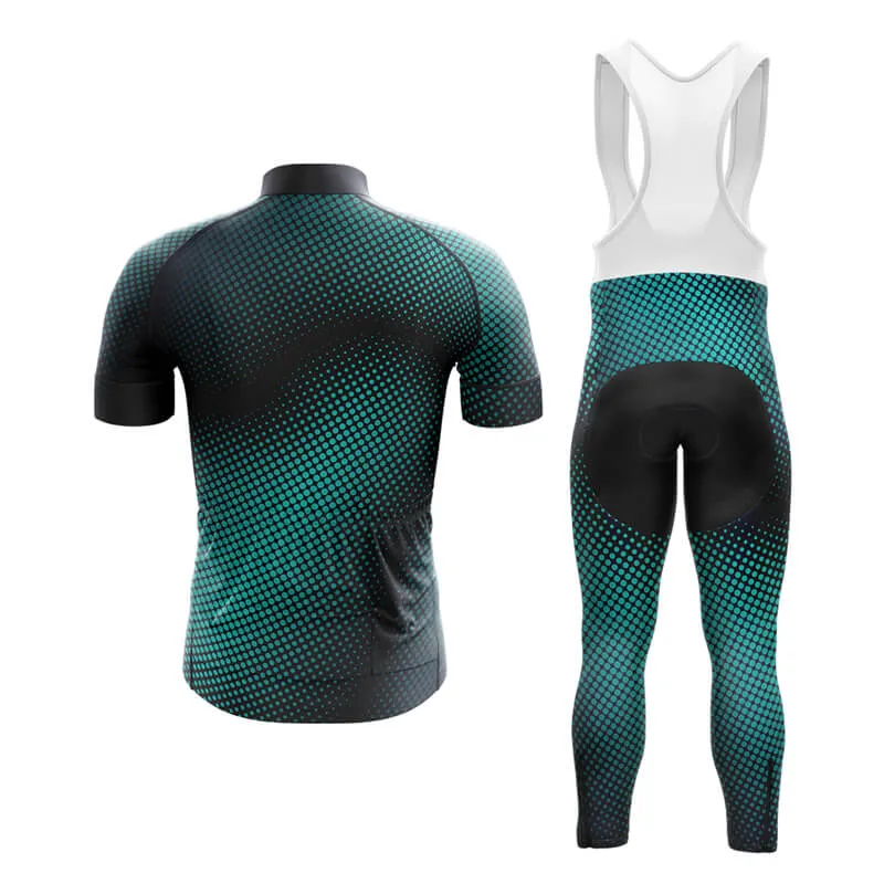Halftone Club Cycling Kit (Green)