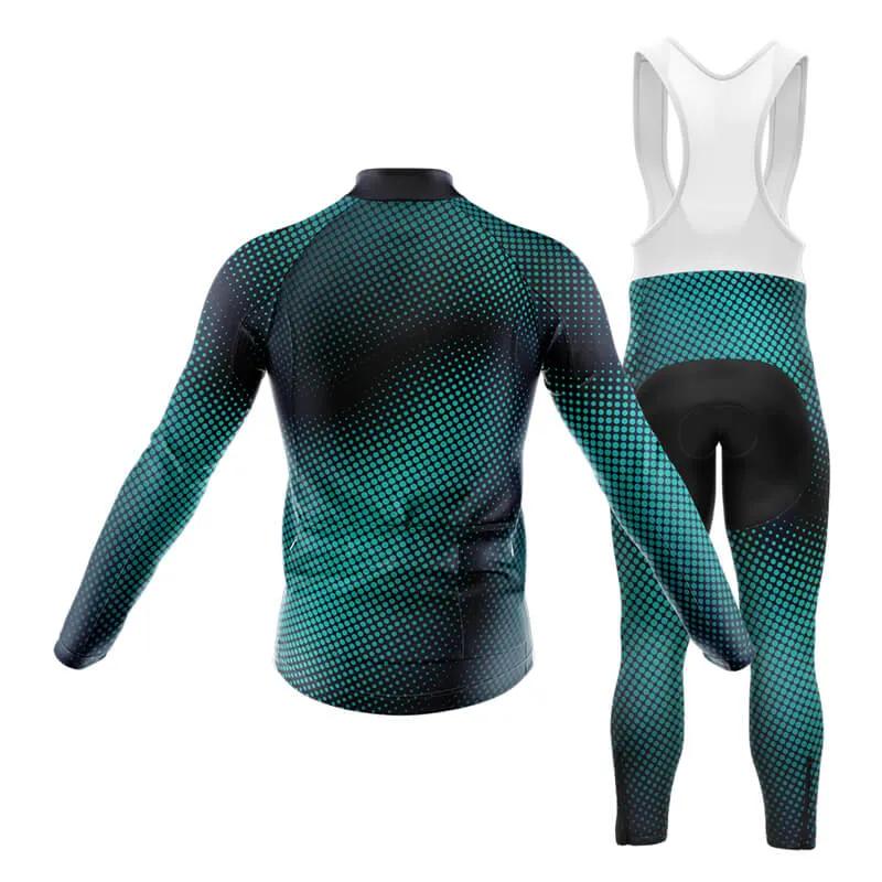 Halftone Club Cycling Kit (Green)