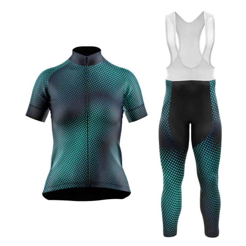 Halftone Club Cycling Kit (Green)