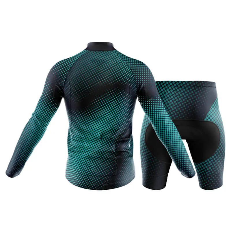 Halftone Club Cycling Kit (Green)