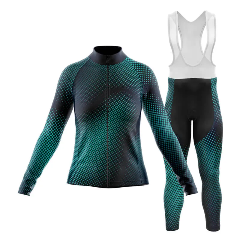 Halftone Club Cycling Kit (Green)