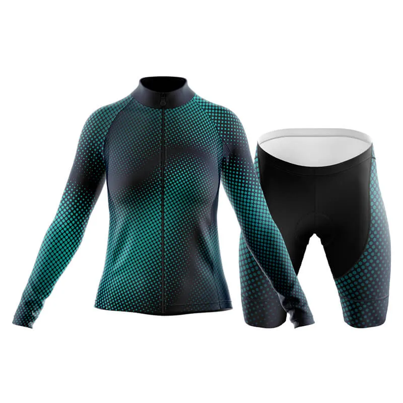 Halftone Club Cycling Kit (Green)