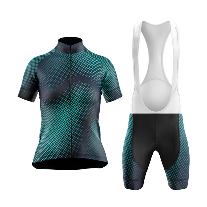Halftone Club Cycling Kit (Green)