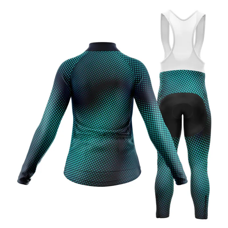 Halftone Club Cycling Kit (Green)