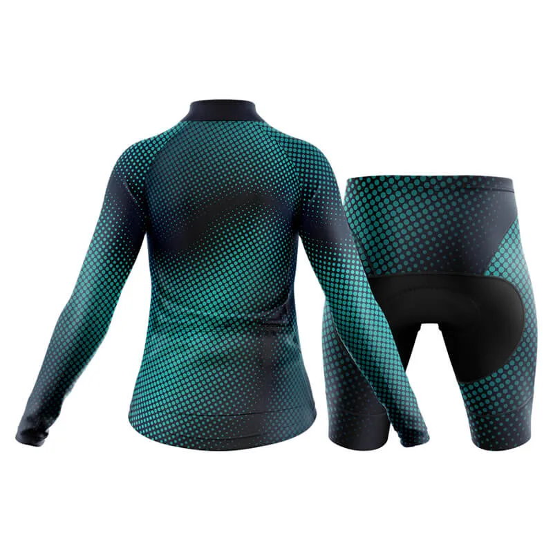 Halftone Club Cycling Kit (Green)