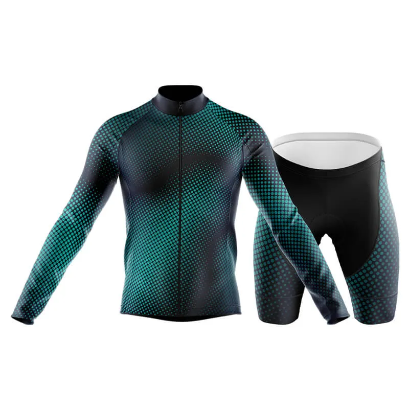 Halftone Club Cycling Kit (Green)