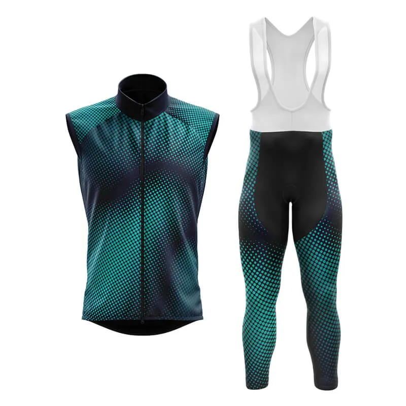 Halftone Club Cycling Kit (Green)
