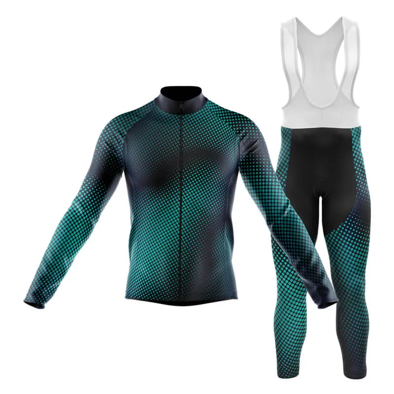 Halftone Club Cycling Kit (Green)