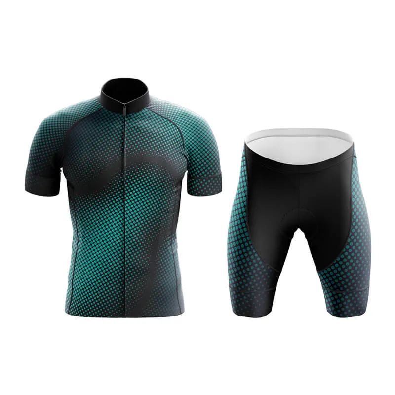 Halftone Club Cycling Kit (Green)