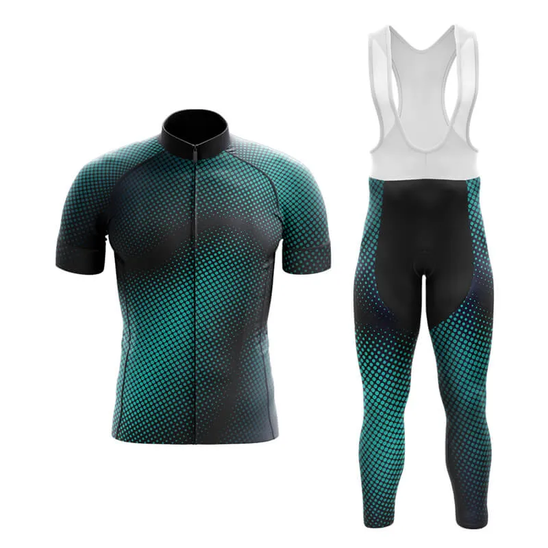 Halftone Club Cycling Kit (Green)
