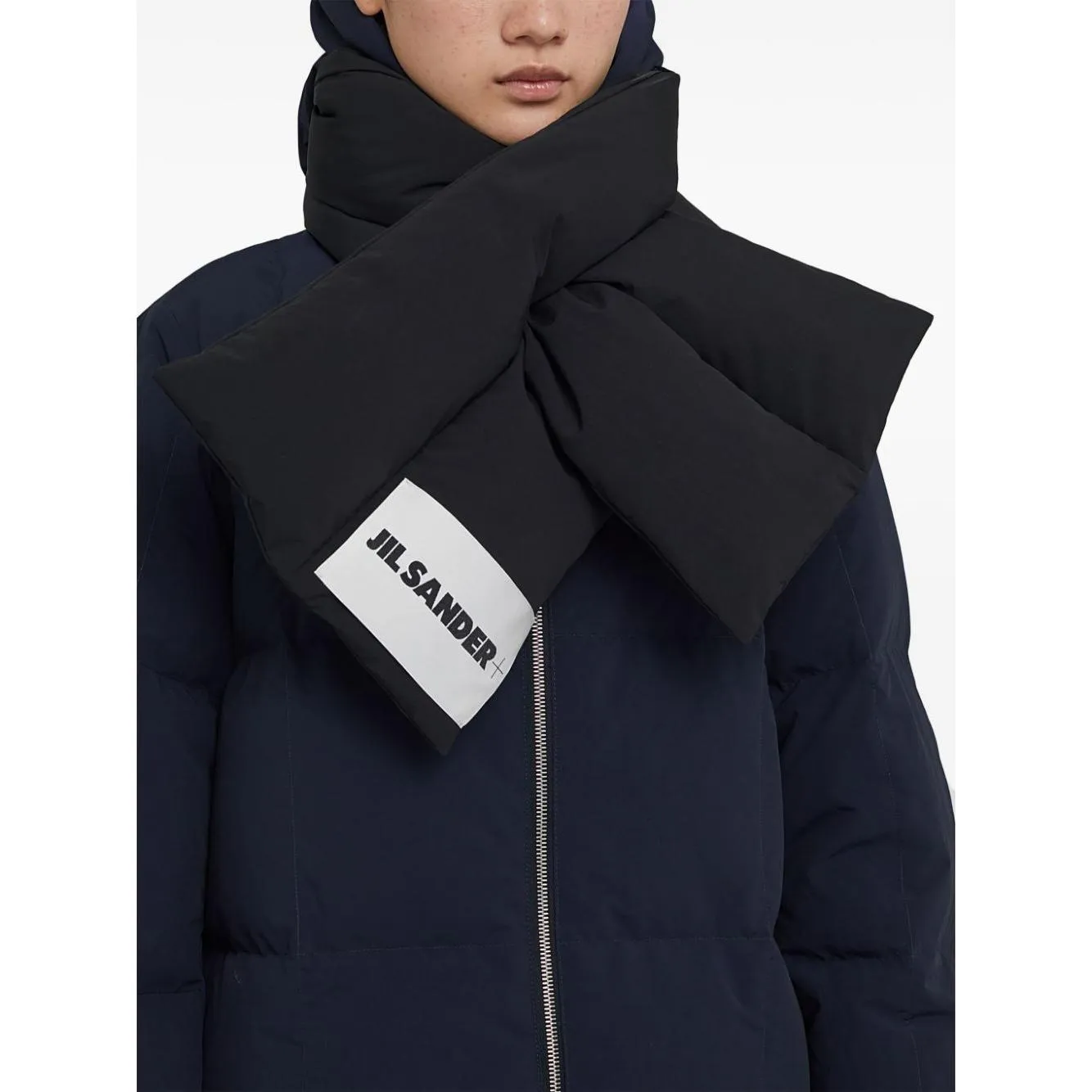 JIL SANDER PLUS Scarfs Black