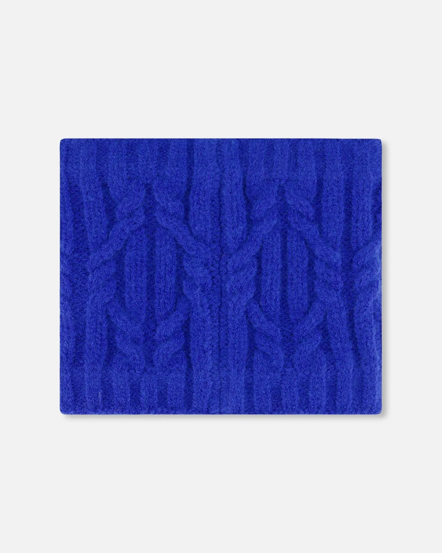 Knit Neckwarmer Royal Blue by Deux par Deux