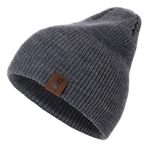Letter Casual Beanies For Men Knitted Winter Hat