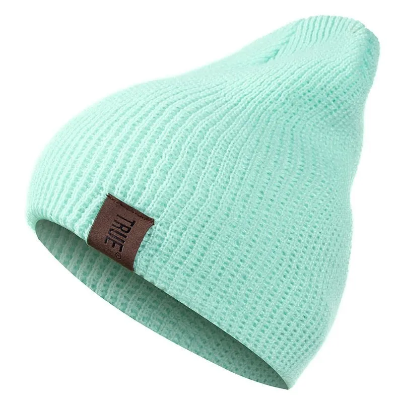 Letter Casual Beanies For Men Knitted Winter Hat