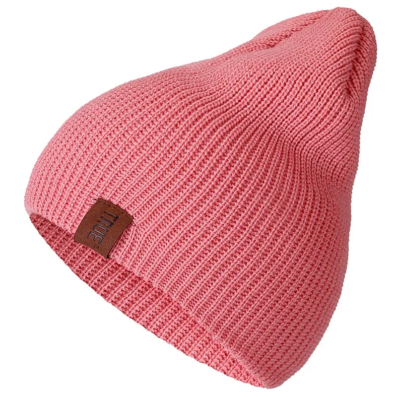 Letter Casual Beanies For Men Knitted Winter Hat