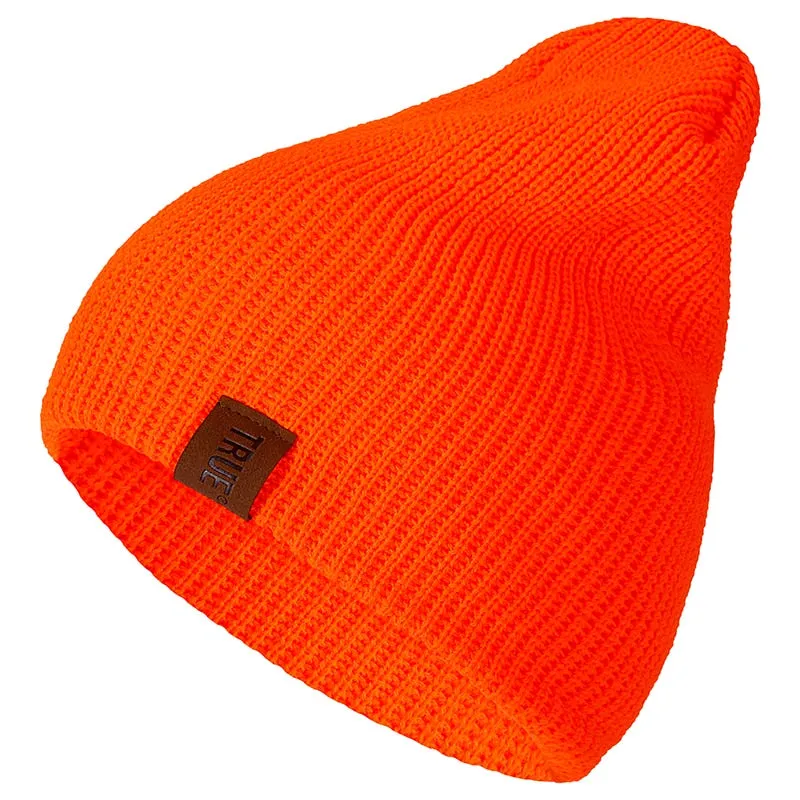 Letter Casual Beanies For Men Knitted Winter Hat