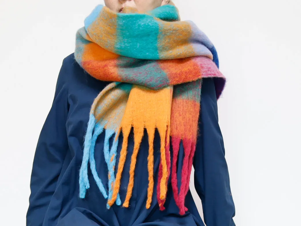 <A15R>  OVERSIZED Scarf