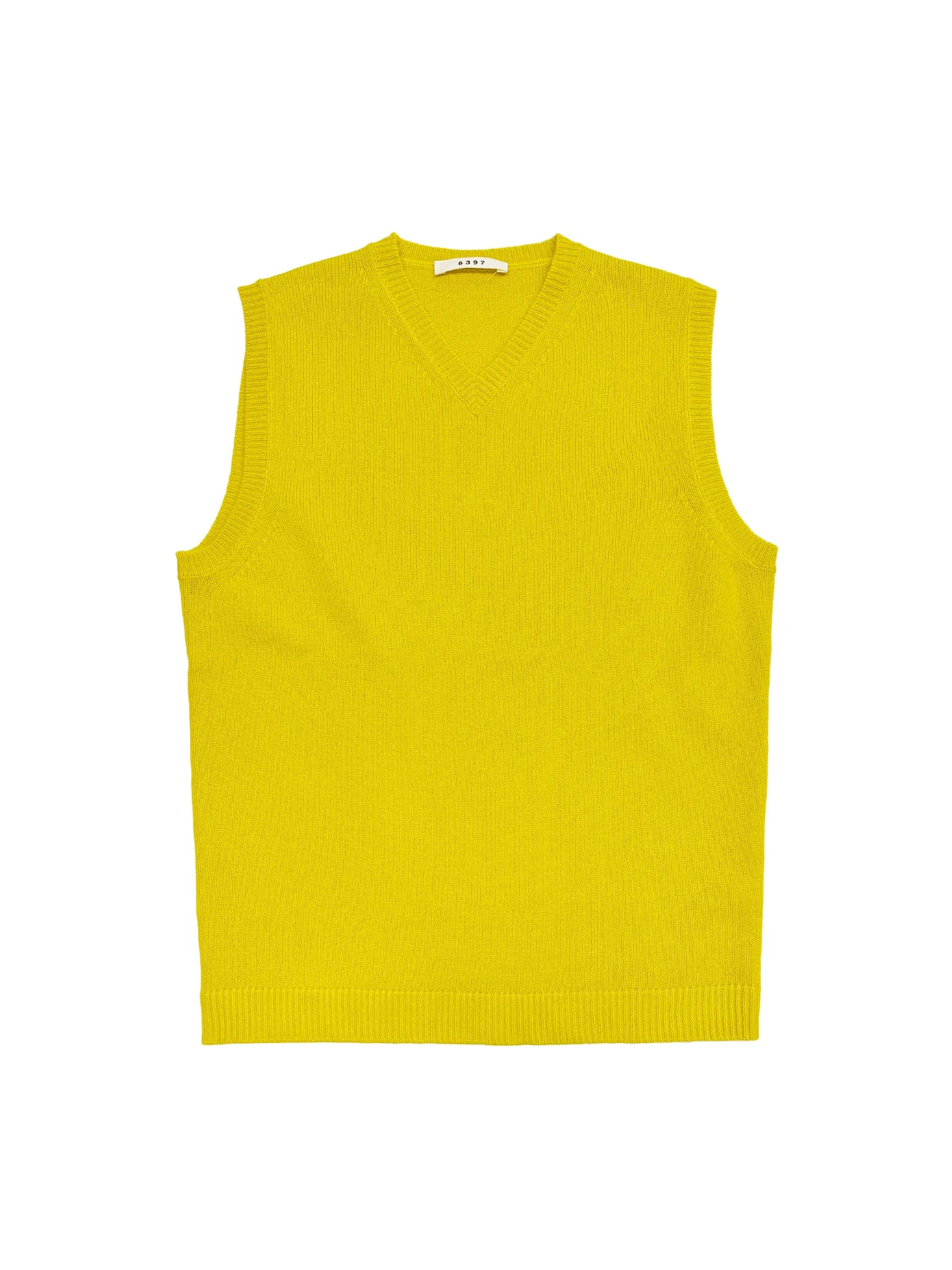 Milano Vest in Yellow