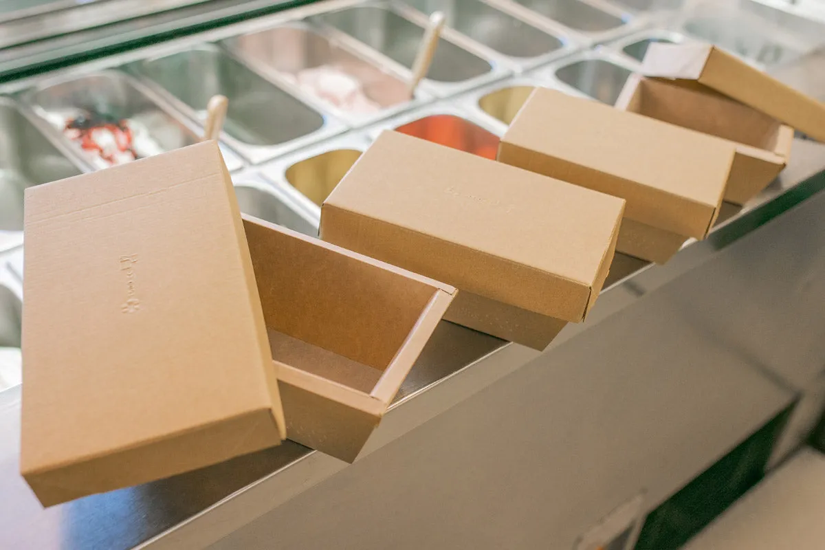 NEW Bio Box 500cc (350g) COMPOSTABLE