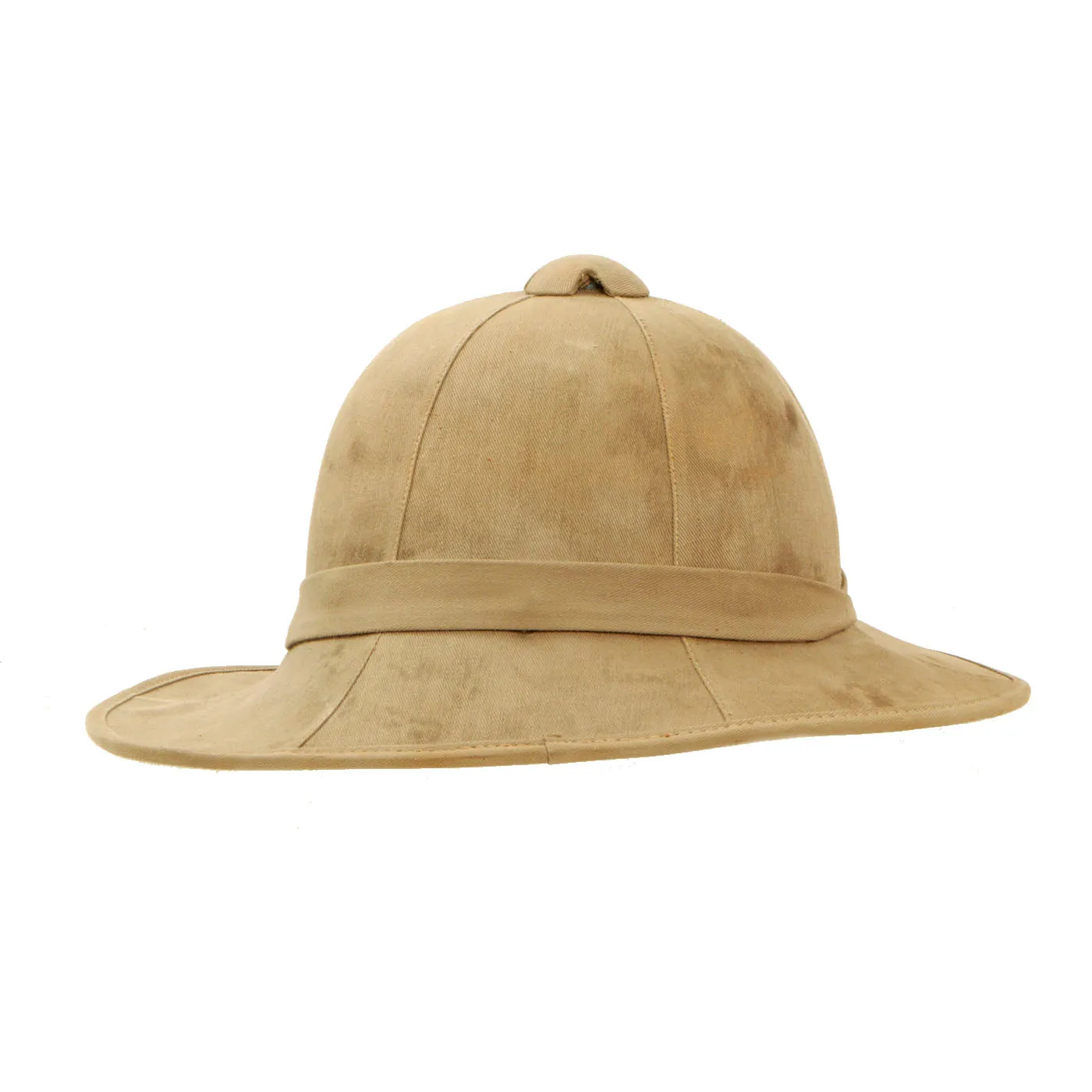 Original British WWII Wolseley Pattern Pith Sun Helmet BY Failsworth Hats Ltd - Dated 1942