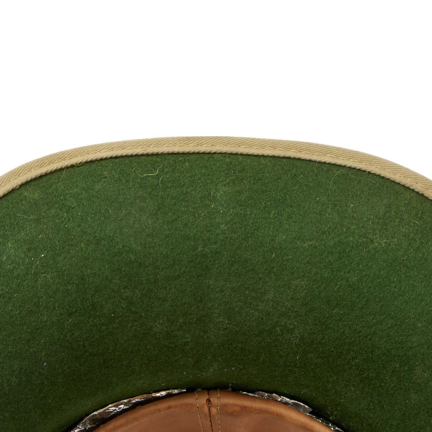 Original British WWII Wolseley Pattern Pith Sun Helmet BY Failsworth Hats Ltd - Dated 1942