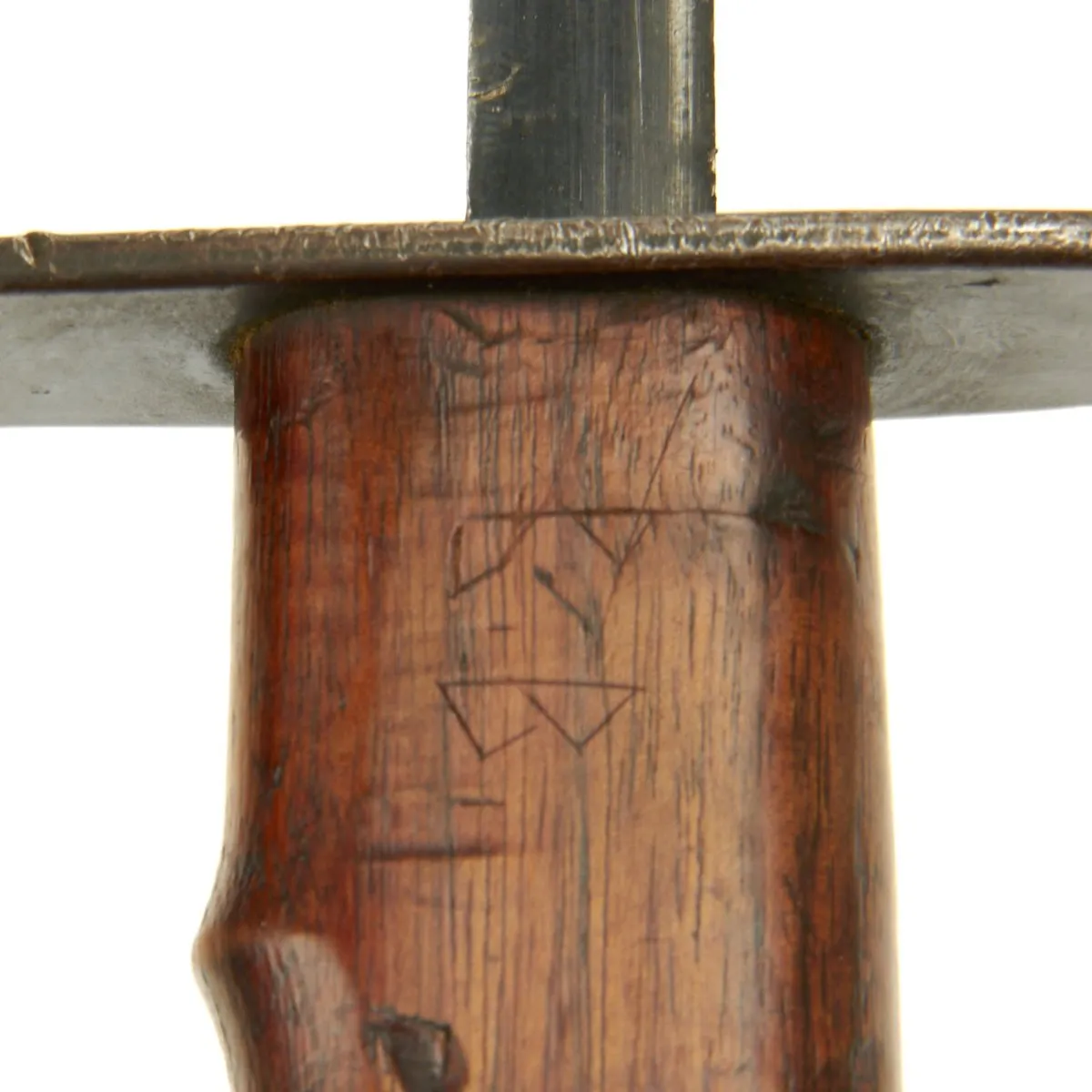 Original U.S. WWI M1917 Trench Knife by L.F. & C dated 1917 with Scabbard by Jewell