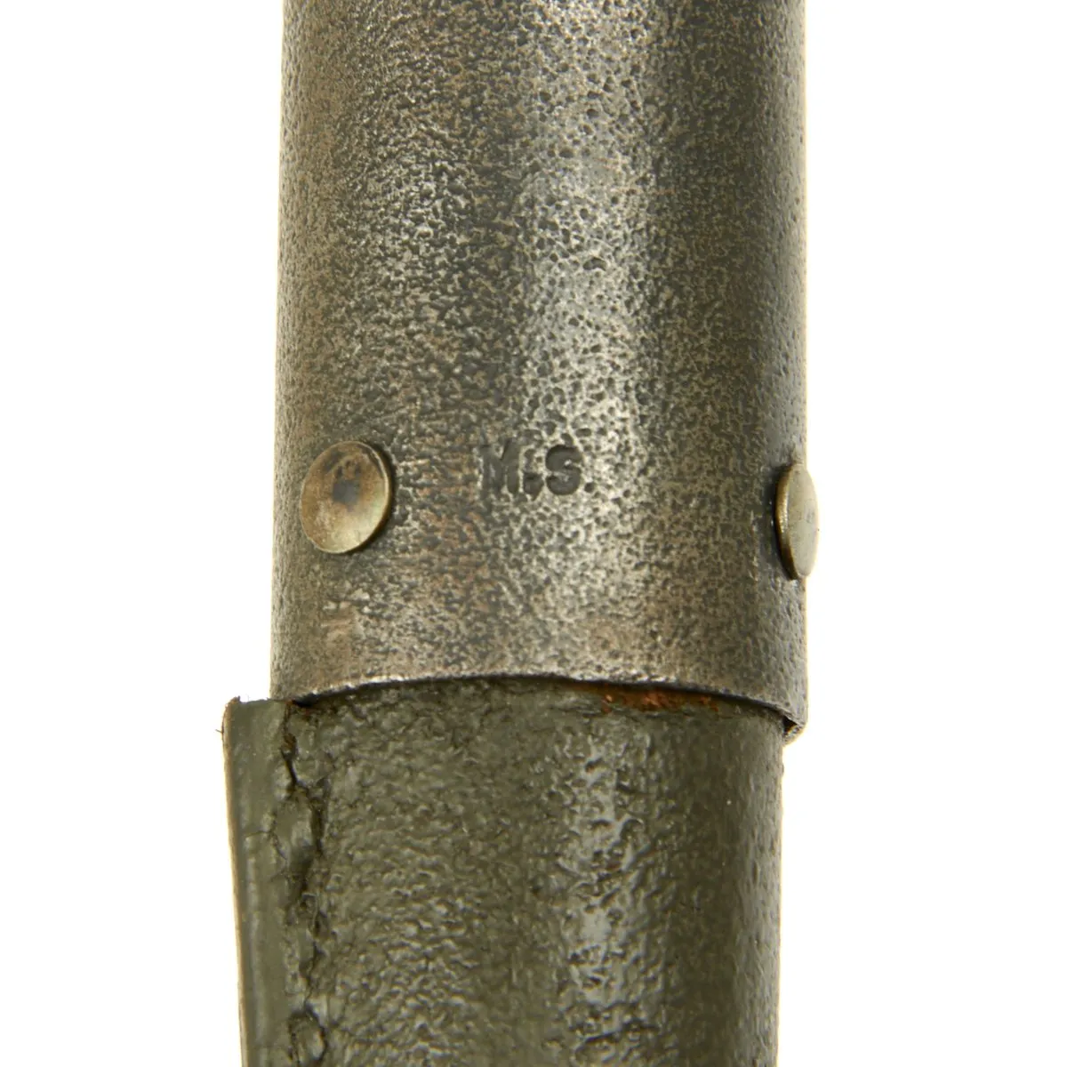 Original U.S. WWI M1917 Trench Knife by L.F. & C dated 1917 with Scabbard by Jewell