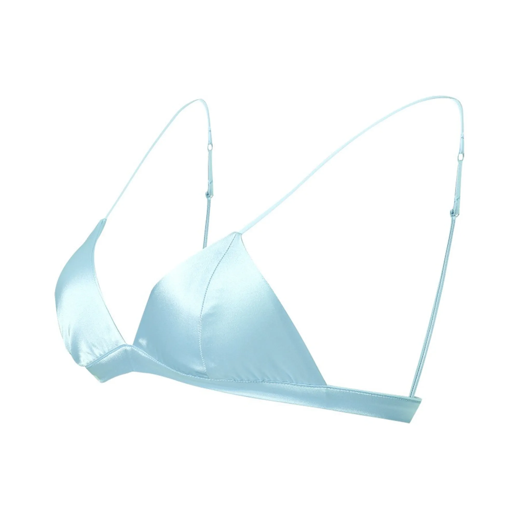 Pre Order:  Mulberry Silk Triangle Cup Bra