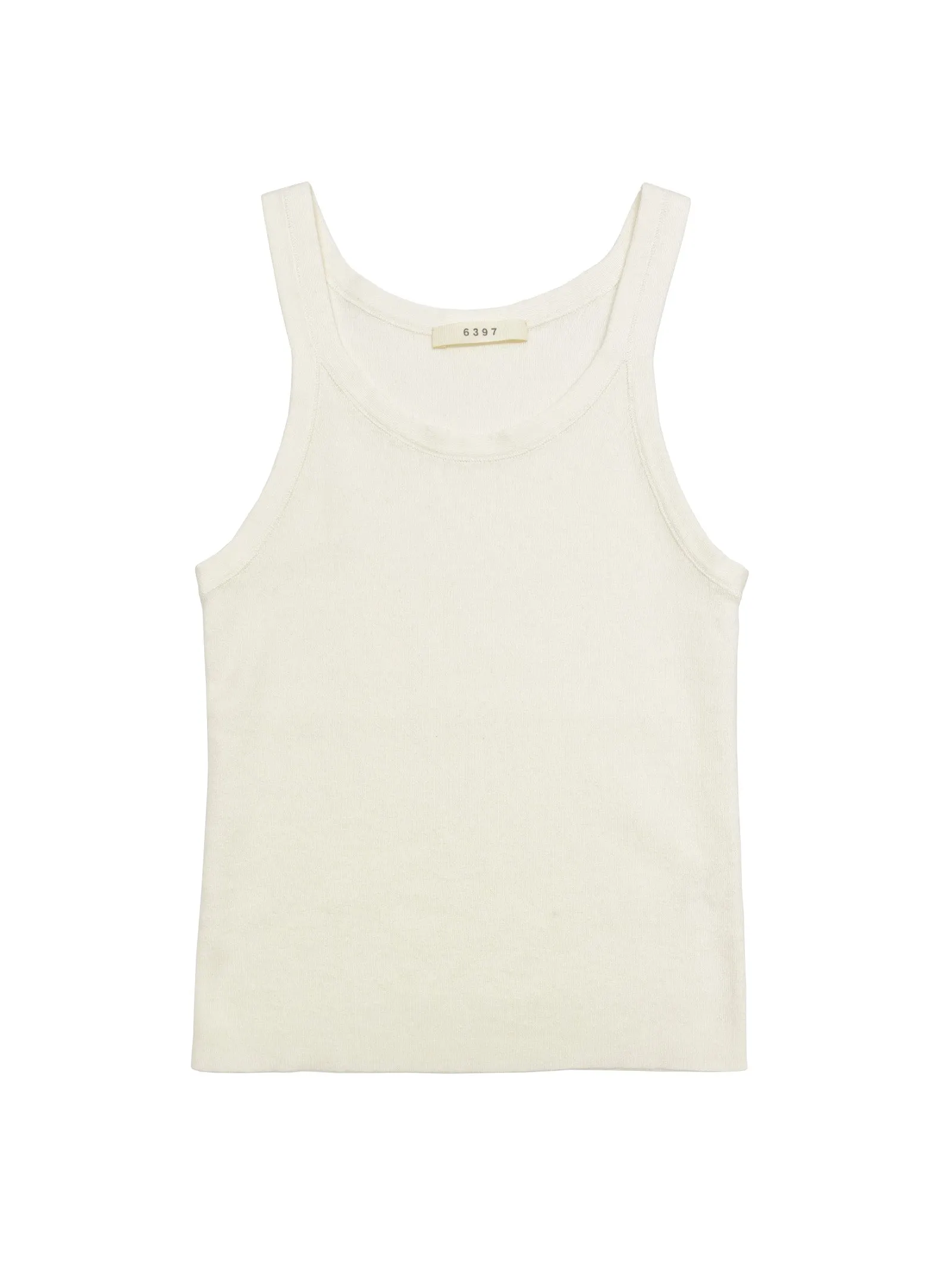 Ribbed Army Tank in Starch